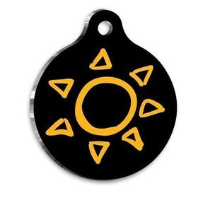 Pet Tag Art Qr Smart ID Güneş Kedi Köpek Künyesi