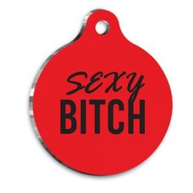 Pet Tag Art Qr Smart ID Sexy Bıtch Kedi Köpek Künyesi