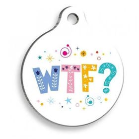 Pet Tag Art Qr Smart ID WTF Kedi ve Köpek Künyesi