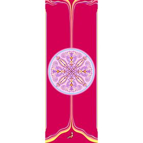 Petarya Mandala Series 4.1 mm Be Here Now Doğal Kauçuk Kaydırmaz Yoga Matı