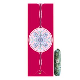 Petarya Mandala Series 4.1 mm Be Here Now Doğal Kauçuk Kaydırmaz Yoga Matı