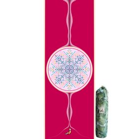 Petarya Mandala Series 4.1 mm Be Here Now Doğal Kauçuk Kaydırmaz Yoga Matı