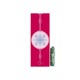 Petarya Mandala Series 4.1 mm Be Here Now Doğal Kauçuk Kaydırmaz Yoga Matı