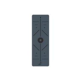 Petarya Travel Serisi Kaydırmaz 1.5 mm Doğal Kauçuk Sis Mavisi Yoga & Pilates Seyahat Matı