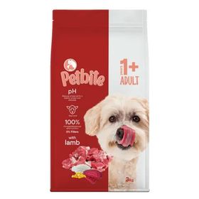 Petbite Kuzu Etli 3 kg Yetişkin Kuru Köpek Maması