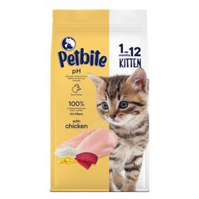 Petbite Tavuk 1 kg Yavru Kuru Kedi Mama