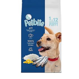 Petbite Yavru Köpek Balık Etli 1 kg Kuru Köpek Mama