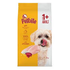 Petbite Yetişkin Köpekler İçin Tavuk Etli 3 kg Kuru Köpek Maması