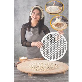Petek Şekilli Pratik 42 cm Büyük Boy Mantı Açma Kalıbı