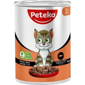 Peteko 12x400 gr Jöleli Somonlu Yetişkin Kedi Yaş Maması