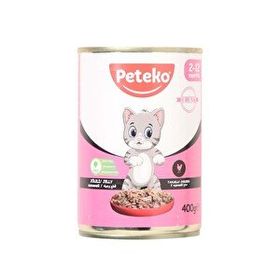 Peteko 400 gr Tavuk Jöleli Yavru Kedi Konserve Maması
