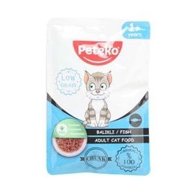 Peteko 85 gr Jöleli Balıklı Pouch Kedi Maması