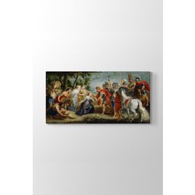 Peter Paul Rubens - The Meeting Of David Tablosu