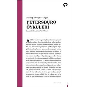 PETERSBURG ÖYKÜLERİ - NIKOLAY VASİLYEVİÇ GOGOL (ISBN:9789752898707)