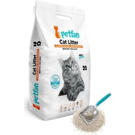 Petfan 20 lt Bentonit Topaklanan Marsilya Sabun Kokulu Kedi Kumu