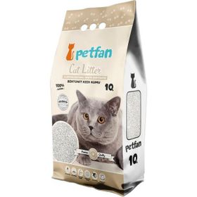 Petfan Hello Kitty 10 Lt Naturel Doğal Kokusuz Bentonit Kedi Kumu