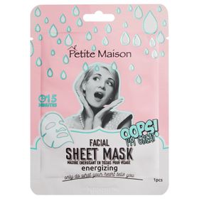 Petite Maison 25 ml Enerji Veren Kağıt Yüz Maskesi