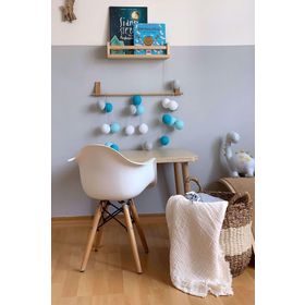 Petite Sky Blue Işıklı Top Aydınlatma
