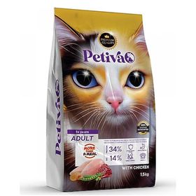 Petiva Tavuklu 1.5 kg Kısırlaştırılmış Yetişkin Kedi Maması