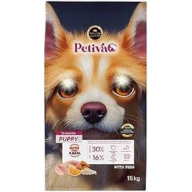 Petiva Yavru Köpekler İçin Balık Etli 15 kg Kuru Köpek Maması