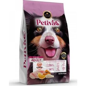 Petiva Yetişkin Köpekler İçin Balık Etli 3 kg Kuru Köpek Maması