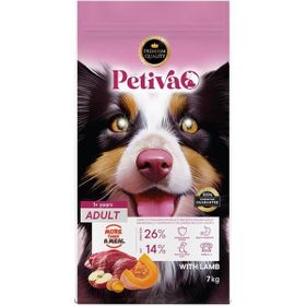 Petiva Yetişkin Köpekler İçin Kuzu Etli 3 kg Kuru Köpek Maması