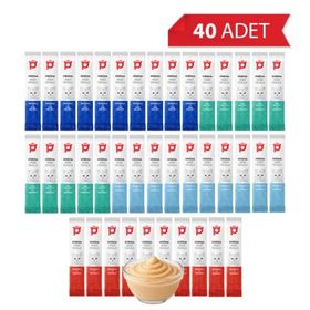 Petlebi Karışık Deniz Lezzetleri Krema 40x14 gr Kedi Ödül Maması