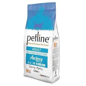 Petline 1.5 kg Seafood Hamsili Yetişkin Kedi Maması