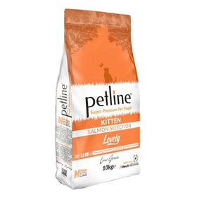 Petline Lovely Selection Somonlu Düşük Tahıllı 10 kg Yavru Kedi Maması