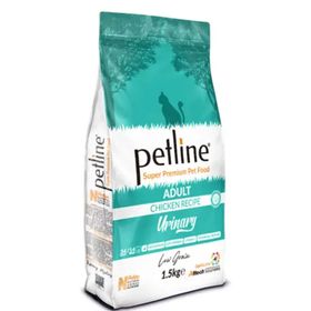 Petline Urinary Tavuklu İdrar Yolu Sağlığı Destekleyici Düşük Tahıllı 1.5 kg Yetişkin Kedi Maması