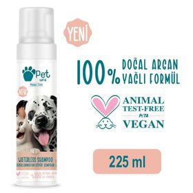 Petlove 225 ml Çilek Durulanmayan Köpük Şampuan