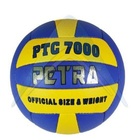 Petra PTC7000 Sarı Mavi El Dikişli Voleybol Topu