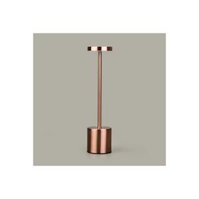 Petrix 31 cm Rose Dekoratif Şarjlı Dokunmatik Masa Lambası