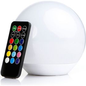 Petrix Kumandalı Küre RGB Beyaz Gece Lambası
