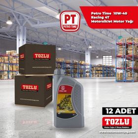 Petro Time 10W-40 Racing 4t 1 lt 12'li Motosiklet Motor Yağı