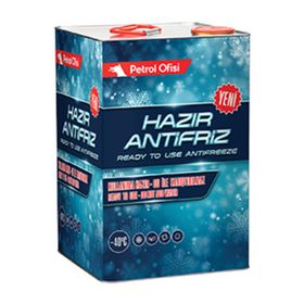 Petrol Ofisi 40 Derece 16 kg Rtu Hazır Antifriz