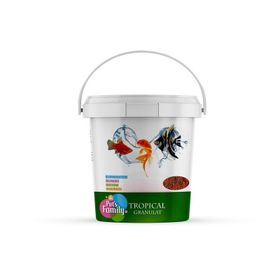 Pets Familiy 10 l 3 kg Tropical Granulat Balık Yemi