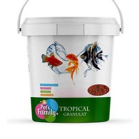 Pets Familiy 10 l 3 kg Tropical Granulat Balık Yemi