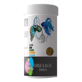 Pets Familiy 250 ml / 110 hr Garlic & Algae Formula Akvaryum Balık Yemi