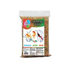 Pets Familiy Colour Mix Pond 1 kg Balık Yemi