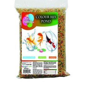 Pets Familiy Colour Mix Pond 1 kg Balık Yemi
