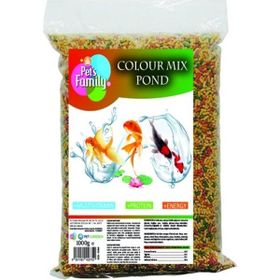 Pets Familiy Colour Mix Pond 1 kg Balık Yemi
