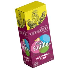 Pets Familiy Diarhea Stop 30 ml Kuş Vitamini