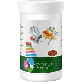 Pets Familiy Gold Fish Pellet 100 ml 400 gr Yem