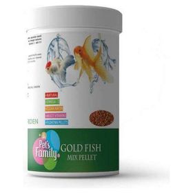 Pets Familiy Gold Fish Pellet 100 ml 400 gr Yem