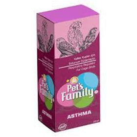 Pets Familiy Kafes Kuşları 30 ml Asthma