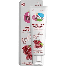 Pets Familiy Kırmızı Üzüm Nar Paste 30 gr Kedi Ödül