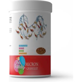 Pets Familiy Micron Granulat 100 ml 50 gr Balık Yemi