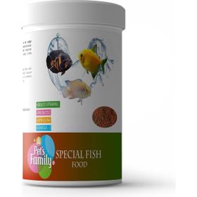 Pets Familiy Special Fish Food 100 ml 45 gr Balık Yemi