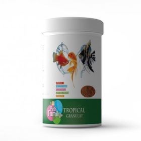 Pets Familiy Tropical Granulat 250 ml 100 gr Balık Yemi